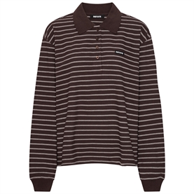 Rotate Pique Longsleeve Polo, Molé Combi